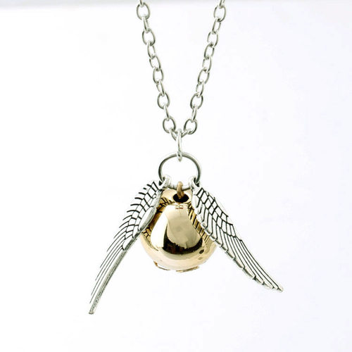 哈利项链snitch gold necklace金飞贼项链饰品
