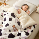 婴儿被子秋冬季棉被宝宝被子幼儿园冬天盖被初生新生儿小被子a类