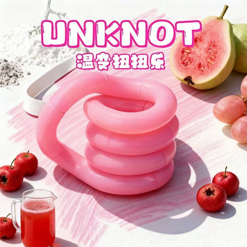 tangle扭扭乐温变tango解压百变扭扭乐感温变色静音玩具G