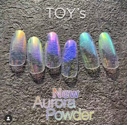 镜面粉AuroraPowder6色