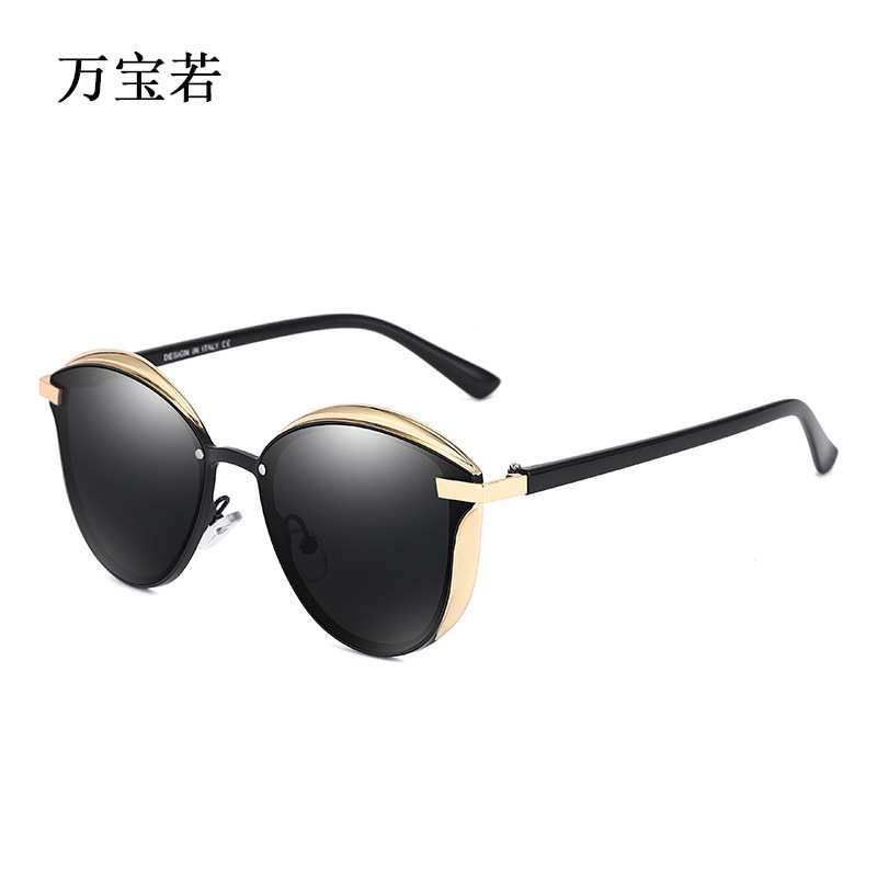 猫眼墨镜防紫外线偏光女高级感显脸小sunglass眼镜