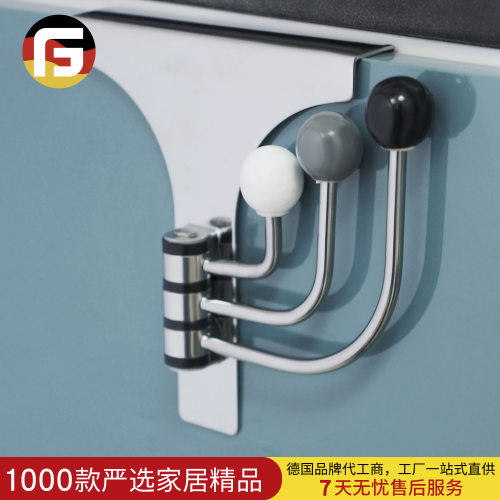 优选不锈钢门背挂钩door hook 多用途衣帽挂架免钉门后挂陶瓷挂珠