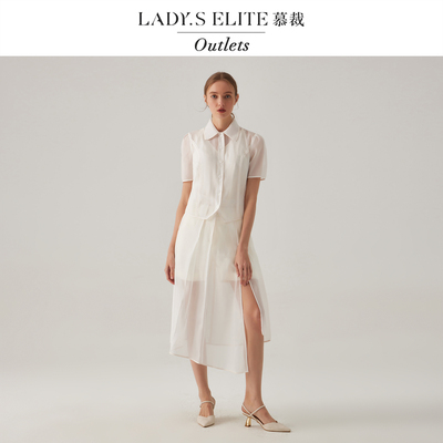 慕裁2025年夏季新款高级时装套装短袖气质上衣半身裙设计感两件套