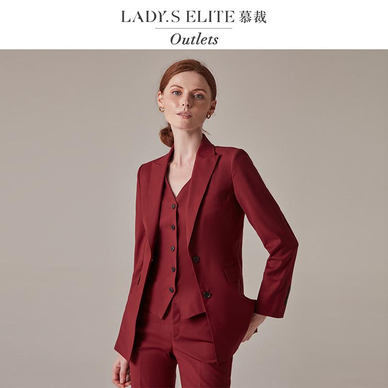 修身显瘦时尚精致西服套装女