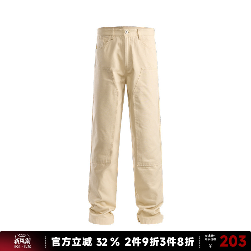 REDCHARCOAL红炭潮牌工装裤