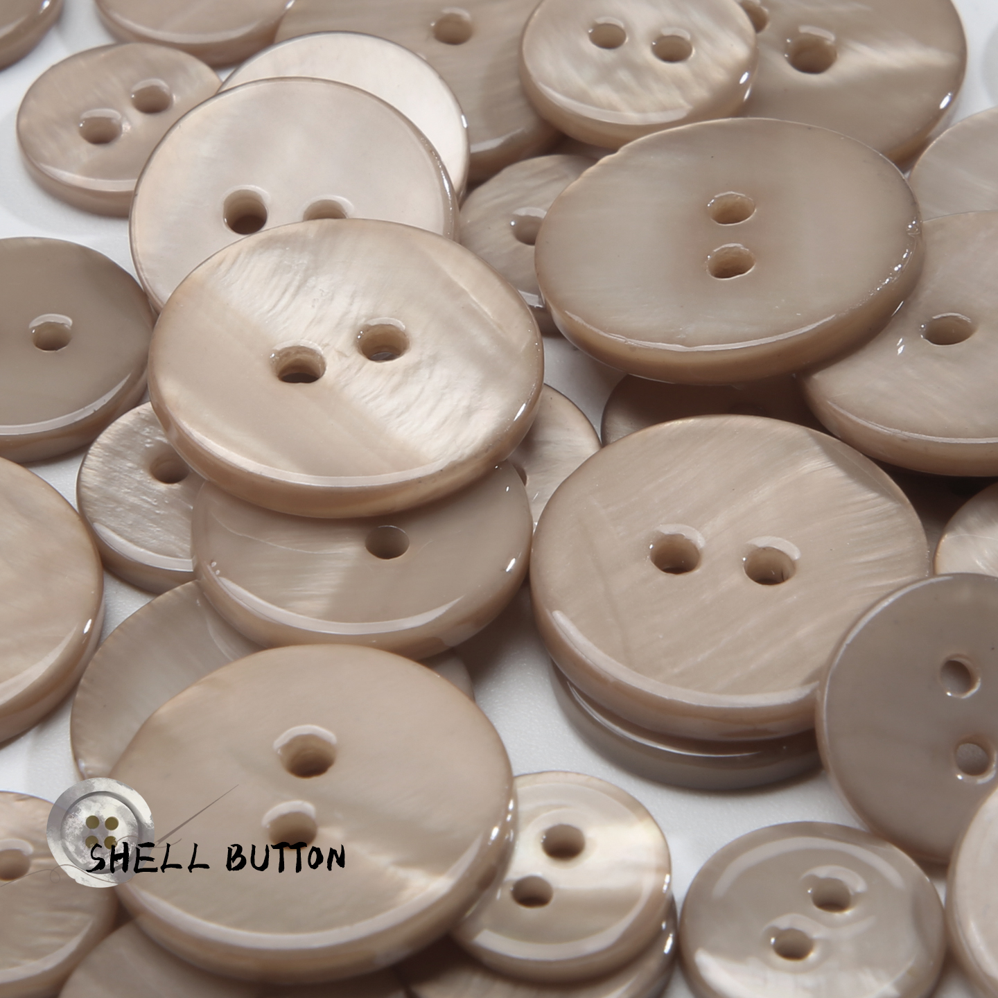 河贝贝壳扣子雪纺针织开衫彩色纽扣衬衫袖口领口服装辅料diy手工