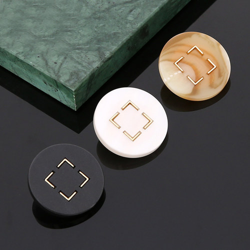 树脂树脂大衣扣子百搭男女