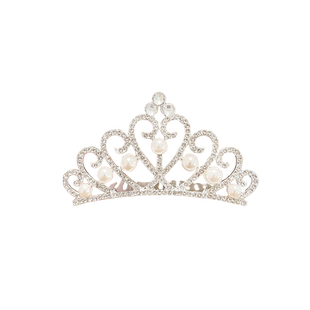 儿童皇冠头饰公主高端插梳女童发卡女2025新款小女孩生日王冠发饰