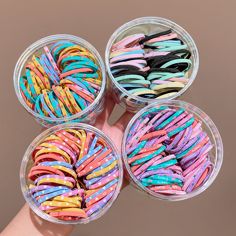 儿童发圈高弹力橡皮筋扎头发头绳女童宝宝不伤发马尾发绳女孩发饰,童装/婴儿装/亲子装,发饰,淘宝优惠券,粉丝福利购,淘宝优惠卷