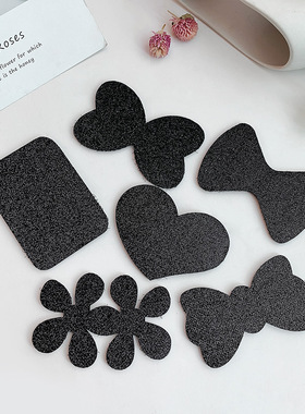 黑色蝴蝶结刘海贴魔法贴网红爆款韩国碎发神器贴头发魔术贴假发粘