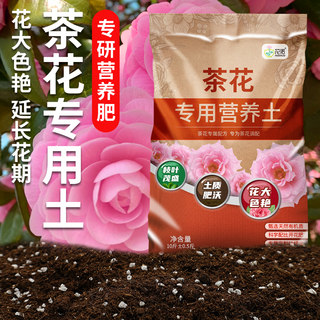 种茶花专用土花土山茶花营养土盆栽专用土壤泥土种植土肥料专用肥