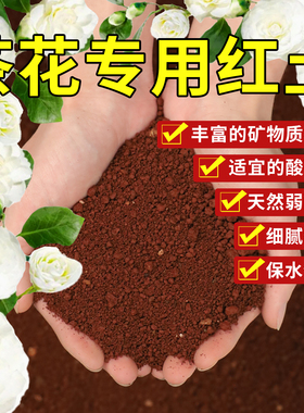 茶花专用土营养土喜酸植物通用家用盆栽种花有机花泥山茶花专用土