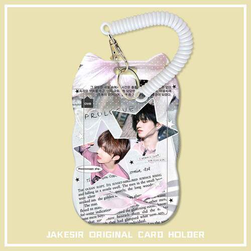 朱志鑫苏新皓周边学生滑盖卡套饭