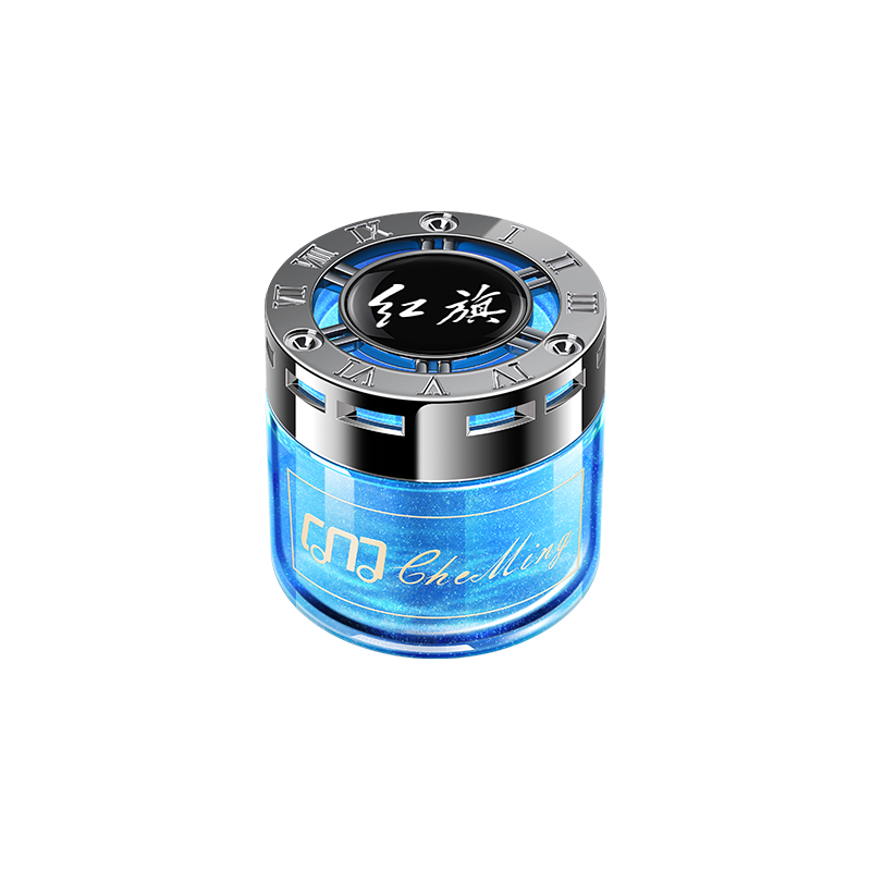 适用于红旗HS5 H5 HS7 H7 EHS3 HS9汽车香水车载摆件香膏内饰用品