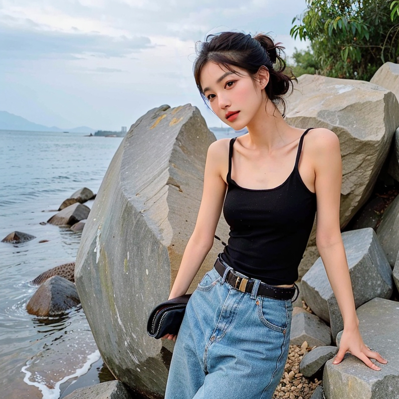 冰丝小吊带无袖背心女春夏季新款外穿内搭显瘦短款针织打底衫上衣