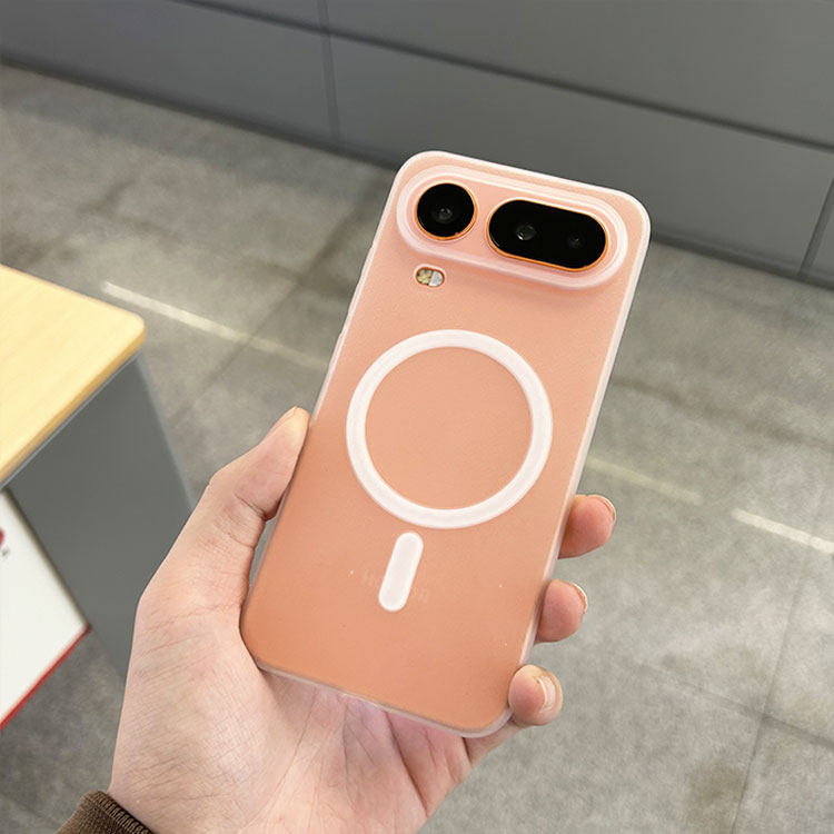 适用于荣耀magic8proair手机壳封闭拍照键车载磁吸软壳无线充电纹理防摔防滑全包保护套