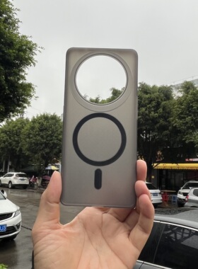 适用于OPPOFindX6手机壳磁吸款软壳MAGSAFE车载无线充电增强磁力背面纹理防滑防摔大孔全包镜头磨砂简约Pro