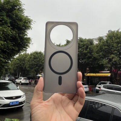 适用于OPPOFindX6手机壳磁吸款软壳MAGSAFE车载无线充电增强磁力背面纹理防滑防摔大孔全包镜头磨砂简约Pro