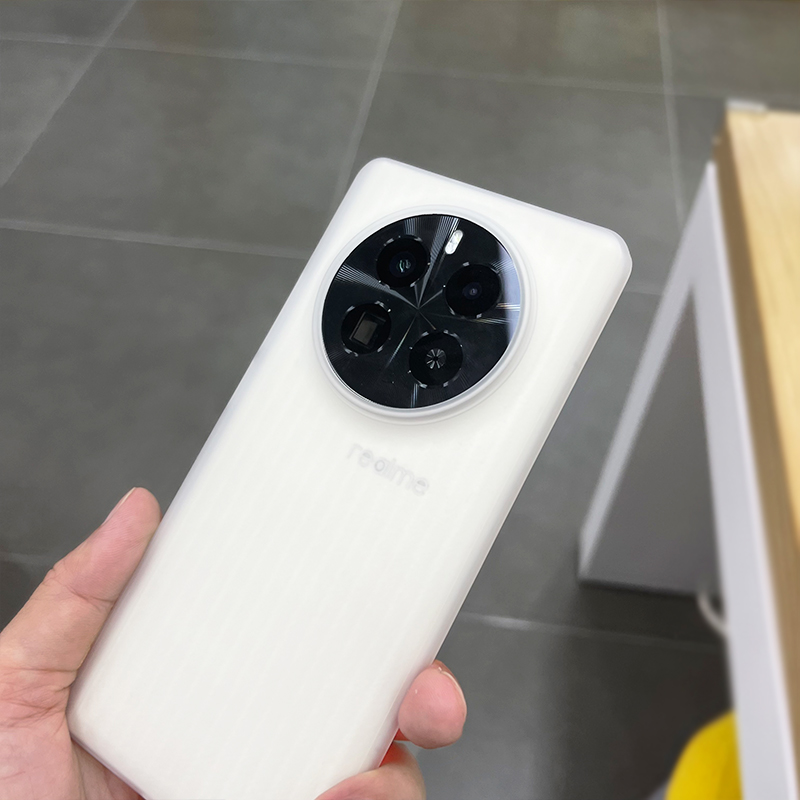 适用于真我GT5pro手机壳软壳行李箱波纹款个性潮款磨砂网红轻薄简约防滑防摔大孔透明保护壳