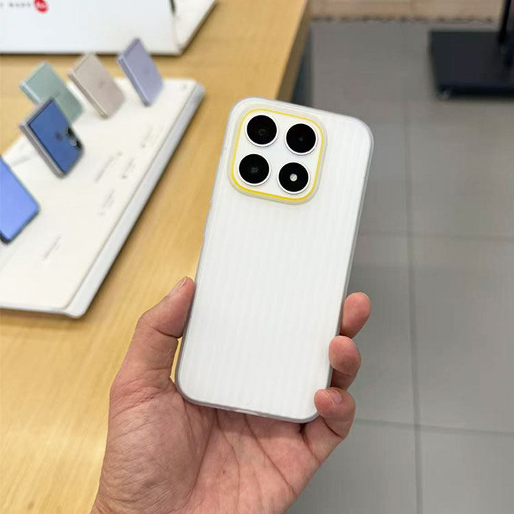 适用小米17手机壳行李箱波纹软壳肤感简约全包轻薄防摔保护套Xiaomi