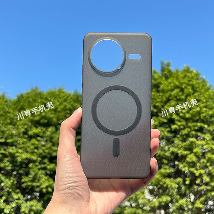适用红米k80手机壳磁吸软壳Magsafe车载磁吸支架无线充电背面纹理防滑红米k80pro高档保护壳