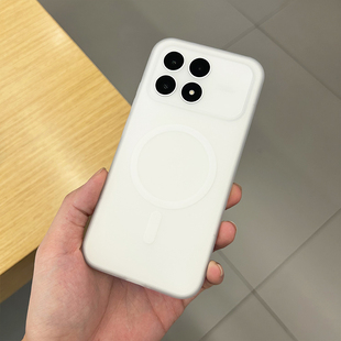 适用红米k90手机壳磁吸软壳magsafe车载支架无线充强磁纹理防滑k90保护壳k90promax