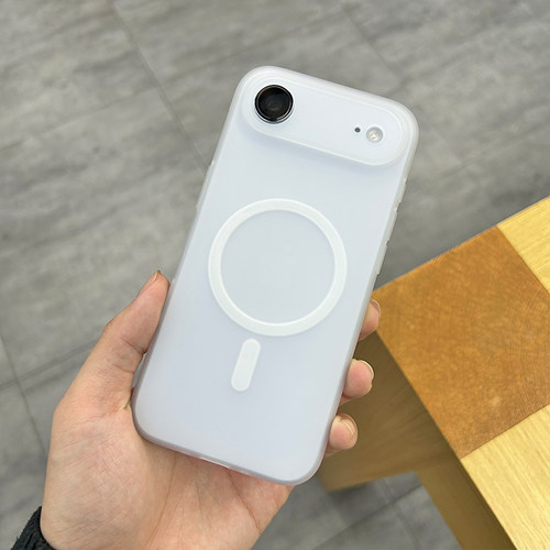 适用苹果Air手机壳全封闭拍照键纹理防滑磁吸软壳iphone简约全包镜头网红爆款保护套air