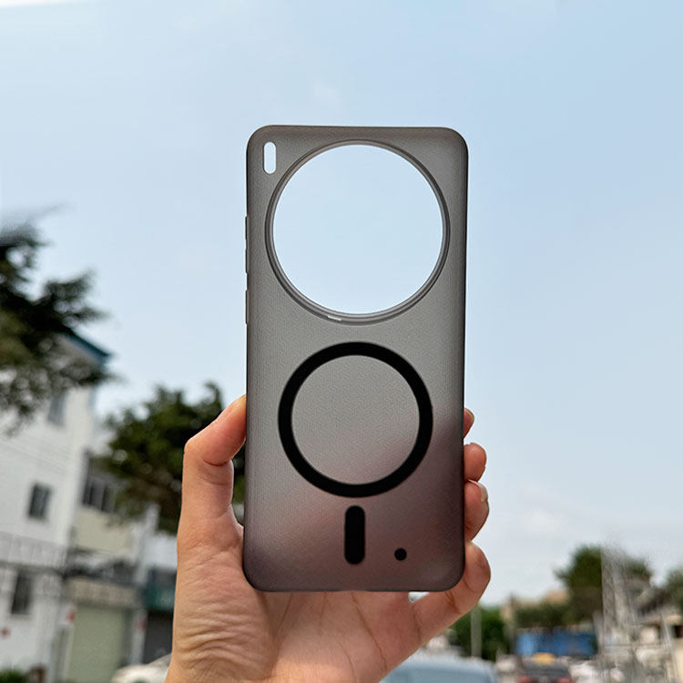 适用x300ultra手机壳磁吸软壳magsafe车载支架纹理防滑强磁版vivox300ultra保护壳