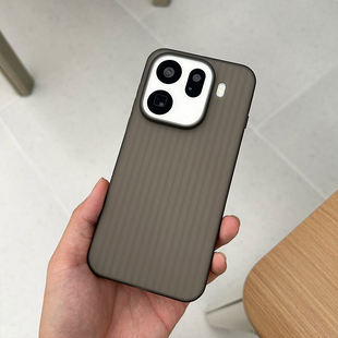 适用findx9手机壳OPPO波纹软壳圆弧边潮款 简约轻薄x9保护套pro