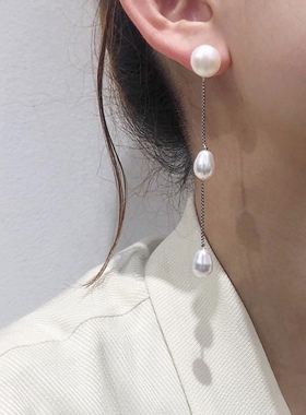 Sophie Buhai对版细节珍珠耳环耳饰线jill大姐姐同款Satins|独家
