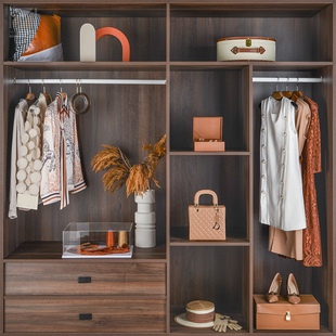 全屋定制衣柜女主人样板房衣服首饰收纳箱摆件轻奢衣帽间软装饰品