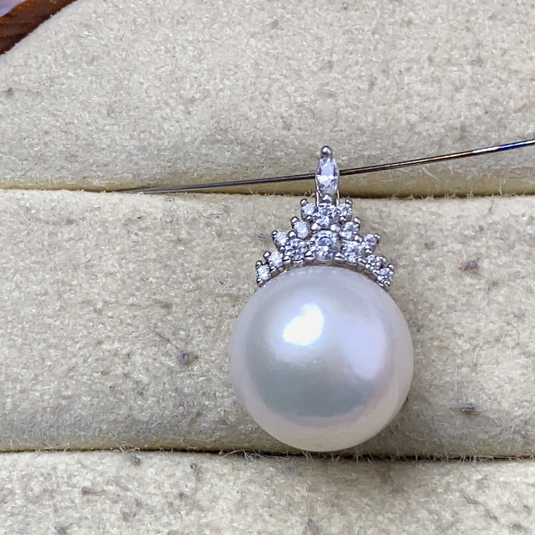 12毫米正圆强光淡水珍珠S925纯银吊坠,饰品/流行首饰/时尚饰品新,耳环,淘宝优惠券,粉丝福利购,淘宝优惠卷