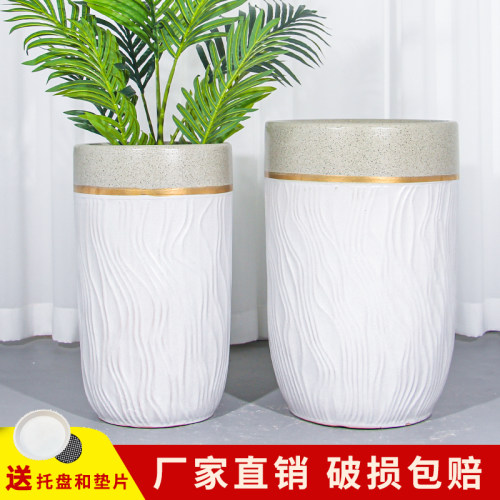 陶瓷大号大花盆欧式简约风