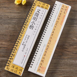 文徵明小楷千字文琴赋草堂十志醉翁亭记文征明硬笔毛笔书法字帖书法成人学生初学入门经典 字帖墨迹本近距离临摹字卡 碑帖全文原大版