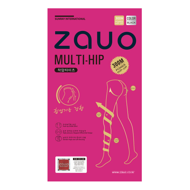 韩国ZAUO打底连裤袜春秋冬加厚微绒美腿显瘦压力袜丝袜黑色女300d