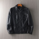 男时尚 美式 翻领机车风皮衣外套 挺括有型 秋季 休闲 客供超纤皮
