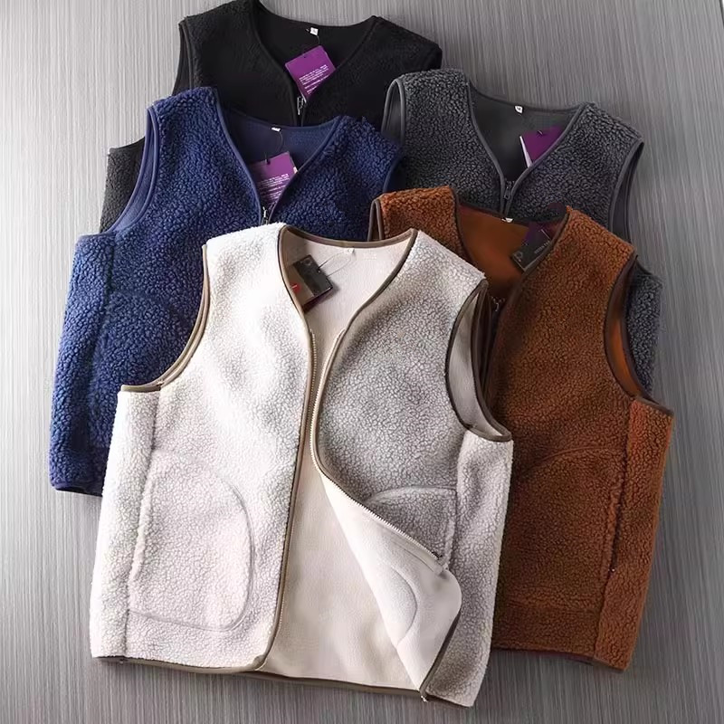 纯色百搭坎肩背心马甲