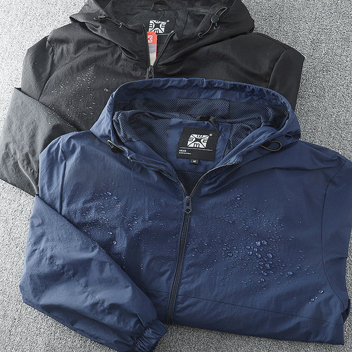 欧美强货防水春季运动夹克外套