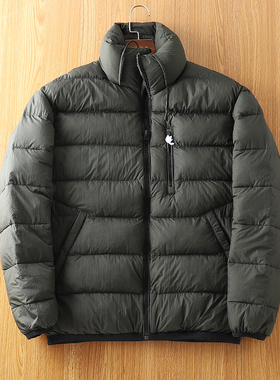 西班牙 比羽绒还牛 ECO云填充 轻量厚款男士立领棉衣棉服夹克外套