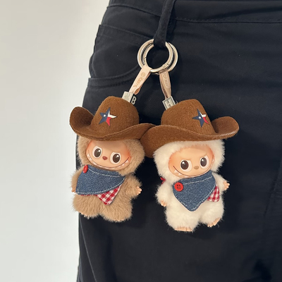 labubu西部牛仔迷你娃衣