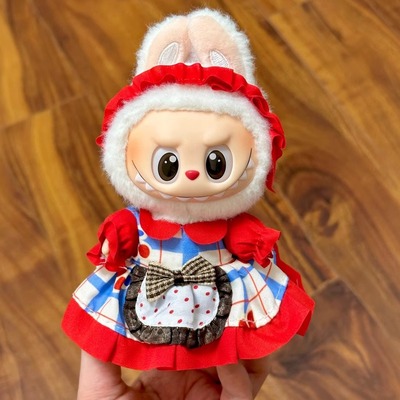 拉布布衣服labubu公主裙娃衣