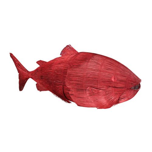 大型酒店大堂会所餐馆饭店吊灯楼别墅藤编鱼形大吊灯非标工程灯具