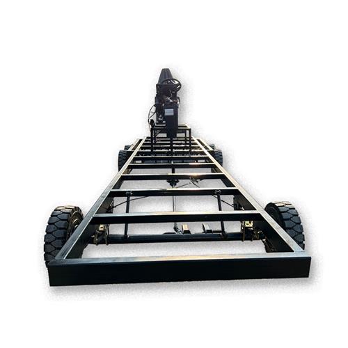 重型电动六轮车底盘大功率彩车花车巡游底盘轻便游览车车架道具车