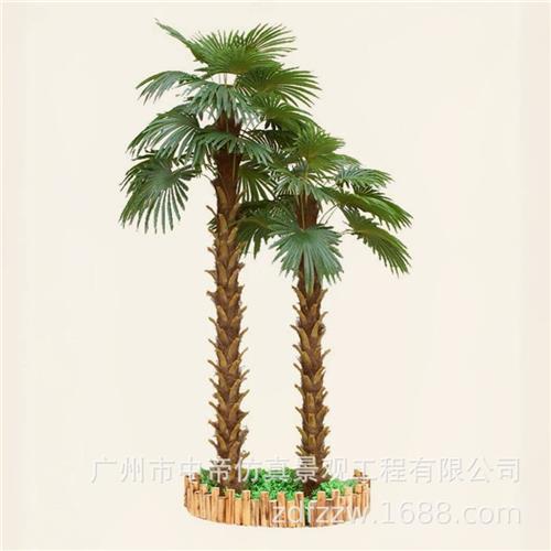 仿真椰子树假椰树户外玻璃钢大型大王椰绿化大树室外海枣树风景树