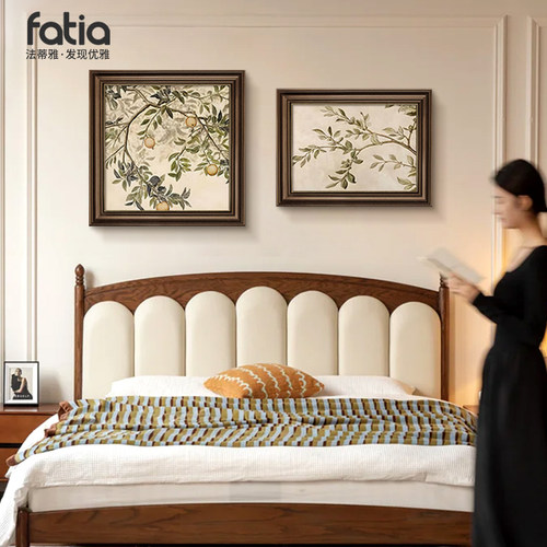 平安果主卧室床头墙面装饰餐厅画