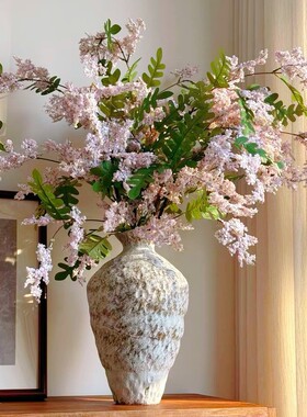 槐蕊真花假高级感逼摆设轻