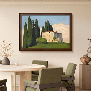 中古风电表箱装饰画法式复古免打孔配电箱壁画遮挡电闸盒盖板挂画