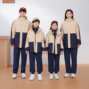 江西省上饶市余干县校服套装初中生运动会秋冬装高中学生班服潮