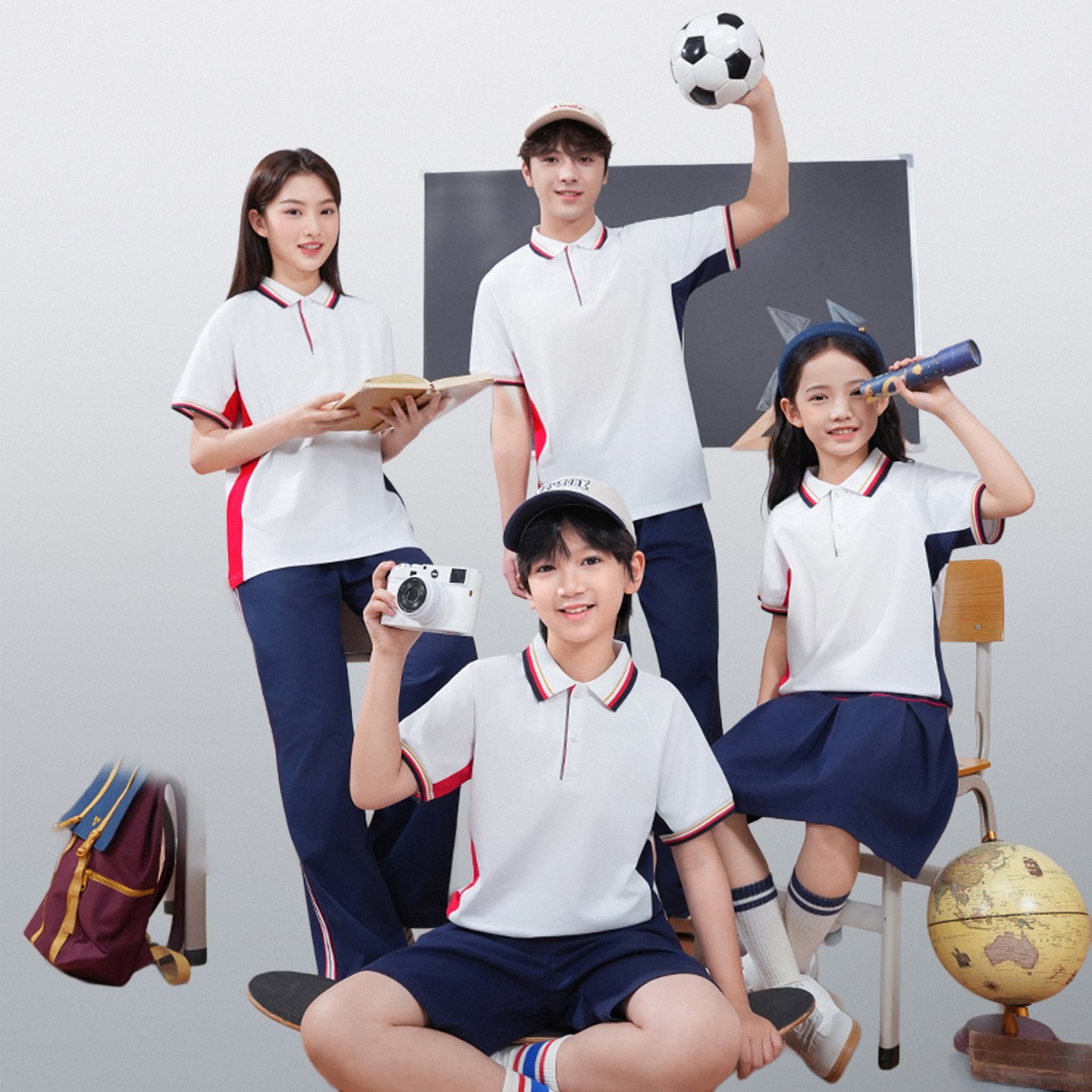 江西省吉安市统一校服图片