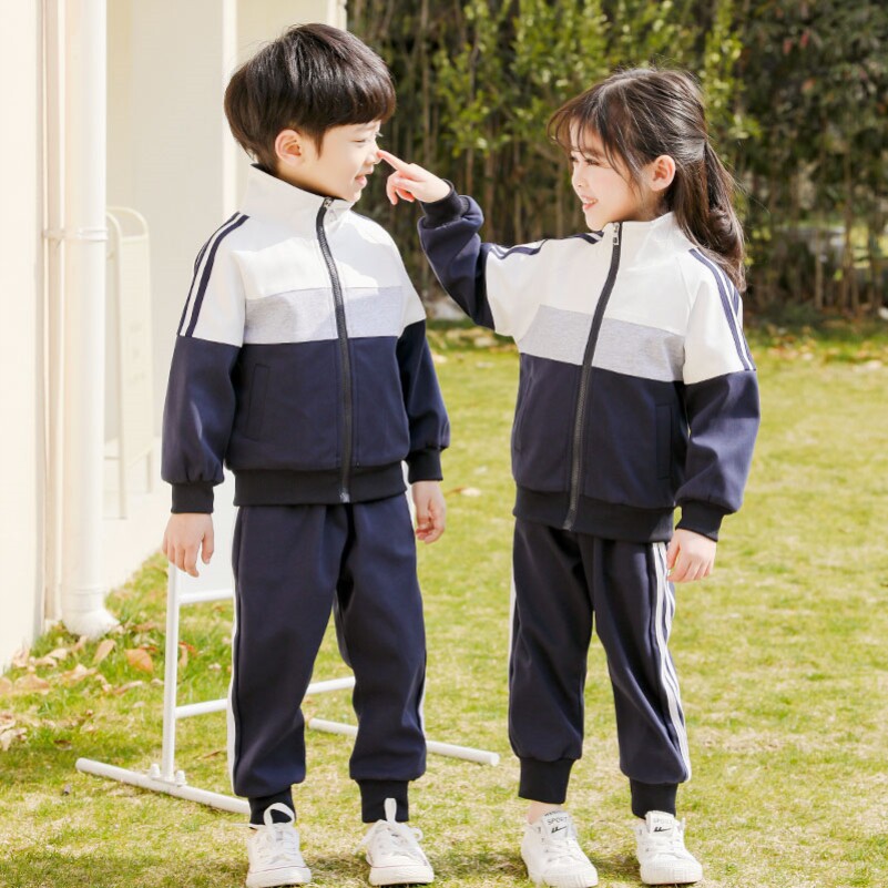 中小学生校服儿童班服JK马甲秋冬套装幼儿园园服英伦风春秋亲子装